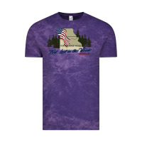 Cloud Purple fort leonard wood fort lost in the woods missouri pullover hoodie Vintage Tee - linhVisuals
