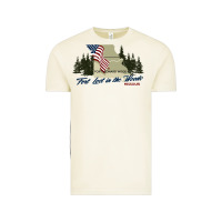 Vintage Arctic fort leonard wood fort lost in the woods missouri pullover hoodie Vintage Tee - linhVisuals