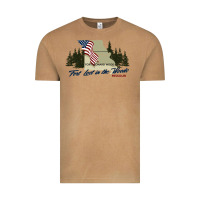 Vintage Camel fort leonard wood fort lost in the woods missouri pullover hoodie Vintage Tee - linhVisuals