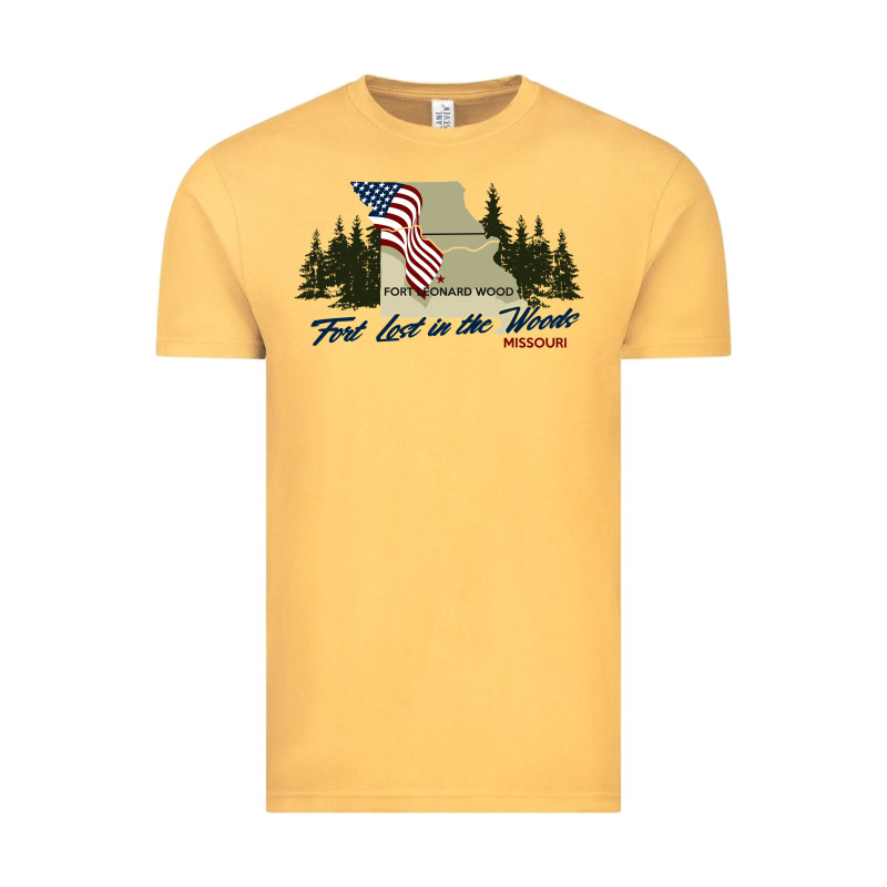 Fort Leonard Wood Fort Lost In The Woods Missouri Pullover Hoodie Vintage Tee by linhVisuals | Teevron