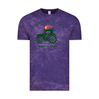 Cloud Purple diddly squat farm green, tractor tee for farmer t shirt Vintage Tee - linhVisuals