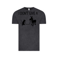 Vintage Black i don't give a rats ass, funny, jokes, sarcastic sayings t shirt Vintage Tee - linhVisuals