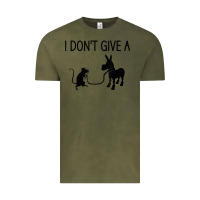 Vintage Olive i don't give a rats ass, funny, jokes, sarcastic sayings t shirt Vintage Tee - linhVisuals