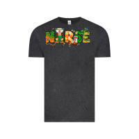 Vintage Black st patricks day nurse with gnome Vintage Tee - NancyCooperArtShop