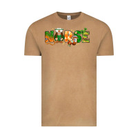 Vintage Camel st patricks day nurse with gnome Vintage Tee - NancyCooperArtShop