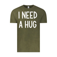 Vintage Olive i need a hug, funny, joke, sarcastic, family t shirt Vintage Tee - linhVisuals