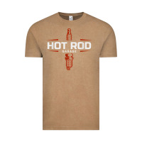 Vintage Coffee hot rod garage custom retro classic car spark plug t shirt Vintage Tee - linhVisuals