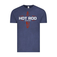 Vintage Denim hot rod garage custom retro classic car spark plug t shirt Vintage Tee - linhVisuals