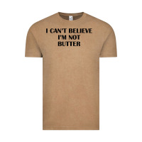 Vintage Coffee i cant believe im not butter t shirt Vintage Tee - linhVisuals