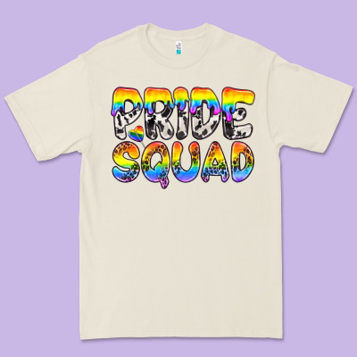 Western Lgbtq+ Pride Squad Premium Tee Designed By Bundleandbundleshop