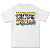 White Western LGBTQ+ Pride Squad Premium Tee - BundleAndBundleShop
