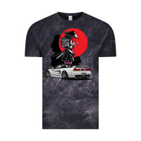 Cloud Black jdm nsx car tuning japan samurai drift import pullover hoodie Vintage Tee - linhVisuals