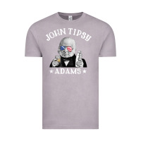 Vintage Zinc john tipsy adams president john quincy adams 4th of july t shirt Vintage Tee - linhVisuals