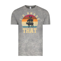 Cloud Rock id smoke that funny smoked pork meat lover bbq gift barbecue t shirt Vintage Tee - linhVisuals