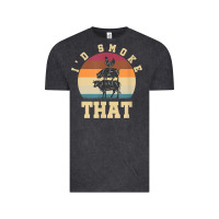 Vintage Black id smoke that funny smoked pork meat lover bbq gift barbecue t shirt Vintage Tee - linhVisuals