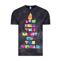 Cloud Black light of the world godspell inspired musical theater t shirt Vintage Tee - linhVisuals