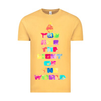 Vintage Mustard light of the world godspell inspired musical theater t shirt Vintage Tee - linhVisuals