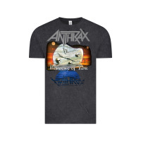 Vintage Black anthrax – persistence of time 30th anniversary tank top Vintage Tee - linhVisuals