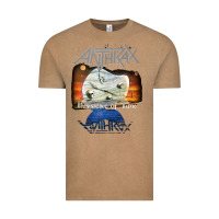 Vintage Coffee anthrax – persistence of time 30th anniversary tank top Vintage Tee - linhVisuals