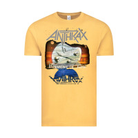 Vintage Mustard anthrax – persistence of time 30th anniversary tank top Vintage Tee - linhVisuals