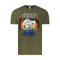 Vintage Olive anthrax – persistence of time 30th anniversary tank top Vintage Tee - linhVisuals