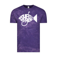 Cloud Purple matching church christian group bible verse fishers of men pullover ho Vintage Tee - linhVisuals
