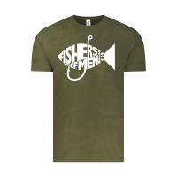 Vintage Olive matching church christian group bible verse fishers of men pullover ho Vintage Tee - linhVisuals