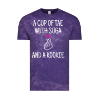 Cloud Purple korean drama kdrama tae suga kookie t shirt Vintage Tee - linhVisuals
