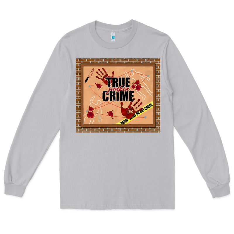True Junkie Crime Long Sleeve Tee by TumblerDesignByShophia | Teevron