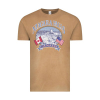 Vintage Camel americana niagara falls scene canada america flags sweatshirt Vintage Tee - linhVisuals