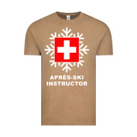 Vintage Coffee après ski instructor sweatshirt Vintage Tee - linhVisuals