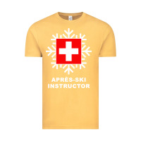 Vintage Mustard après ski instructor sweatshirt Vintage Tee - linhVisuals