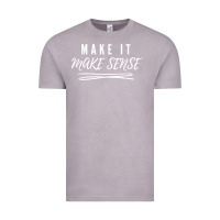Vintage Zinc make it make sense funny catchphrase t shirt Vintage Tee - linhVisuals