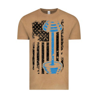 Vintage Camel american flag gym and fitness  weight lifting gift t shirt Vintage Tee - linhVisuals