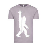 Vintage Zinc funny bigfoot middle finger for squatch believers t shirt Vintage Tee - linhVisuals