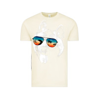 Vintage Arctic american akita shirts with glasses sunglasses retro style t shirt Vintage Tee - linhVisuals