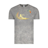 Cloud Rock kite kiteboarding kiting kitesurfing kitesurf gift premium t shirt Vintage Tee - linhVisuals