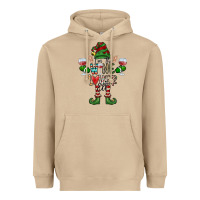 Mushroom I'm The wine Lover Elf Heavyweight Hoodie - CowhideDigitalArt
