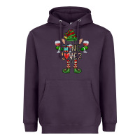 Plum I'm The wine Lover Elf Heavyweight Hoodie - CowhideDigitalArt