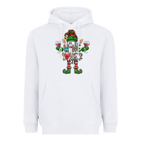 White I'm The wine Lover Elf Heavyweight Hoodie - CowhideDigitalArt
