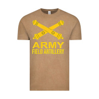 Vintage Coffee army field artillery branch us usa t shirt Vintage Tee - linhVisuals