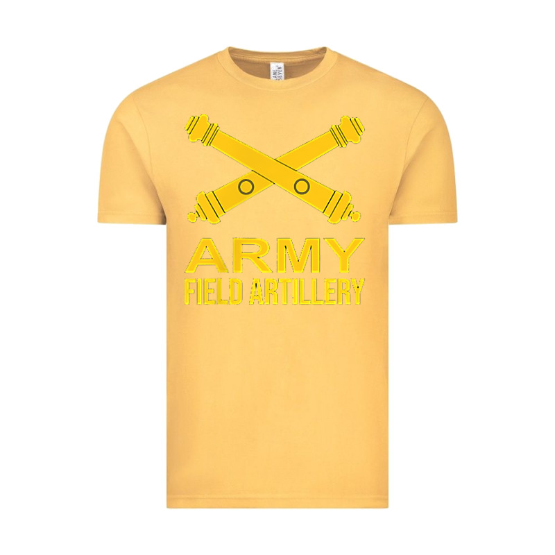 Army Field Artillery Branch Us Usa T Shirt Vintage Tee by linhVisuals | Teevron