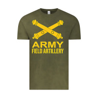 Vintage Olive army field artillery branch us usa t shirt Vintage Tee - linhVisuals