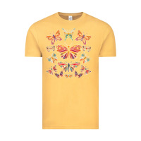 Vintage Mustard butterfly breeds butterfly t shirt Vintage Tee - linhVisuals