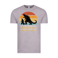 Vintage Zinc mens grandpazilla grandpa of monsters retro halloween christmas t shir Vintage Tee - linhVisuals