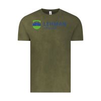 Vintage Olive lehman college Vintage Tee - linhVisuals