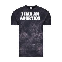 Cloud Black i had an abortion shirt pro choice Vintage Tee - linhVisuals