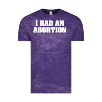 Cloud Purple i had an abortion shirt pro choice Vintage Tee - linhVisuals