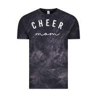 Cloud Black cute cheer mom t shirt Vintage Tee - linhVisuals
