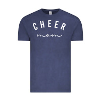 Vintage Denim cute cheer mom t shirt Vintage Tee - linhVisuals